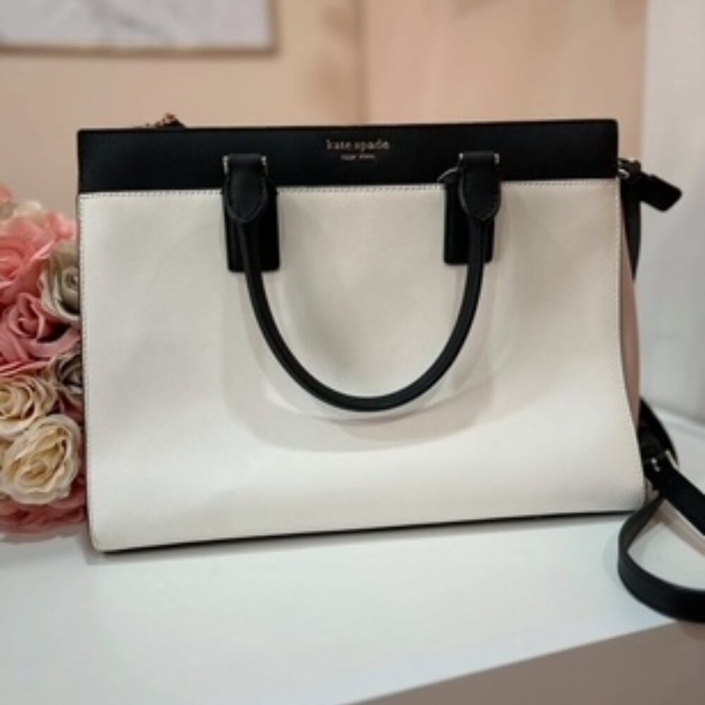 Kate Spade large tote with crossbody strap